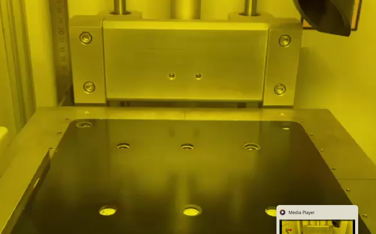 Imagine Cleaning metal plates